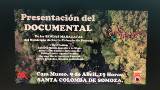 Presentación de documental.