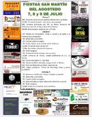 Fiestas en San Martín del Agostedo