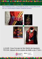Taller didáctico de recuperación, conservación y valoración de la indumentaria tradicional.